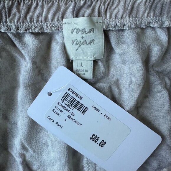 Evereve X Roan + Ryan | "Beachnut" Cora Pants | Size Large - Picture 5 of 11